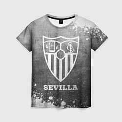 Женская футболка Sevilla - grey gradient