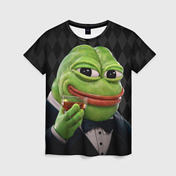 Женская футболка Pepe - its my dudes