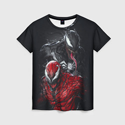 Женская футболка Venom and Carnage