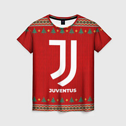 Футболка женская Juventus new year, цвет: 3D-принт