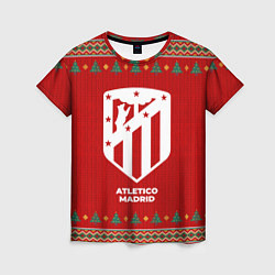 Женская футболка Atletico Madrid new year