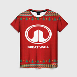 Женская футболка Great Wall new year