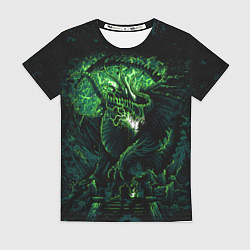 Футболка женская Green dragon - Dragon Age, цвет: 3D-принт