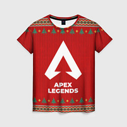 Женская футболка Apex Legends new year