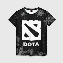 Женская футболка Снежный Dota