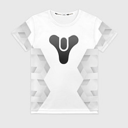 Женская футболка Destiny white poly