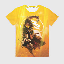 Футболка женская Скорпион - Mortal Kombat, цвет: 3D-принт