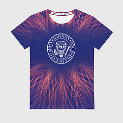 Женская футболка Ramones red energy