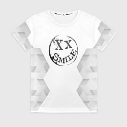 Женская футболка Avril Lavigne white poly