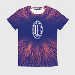 Футболка женская AC Milan red energy, цвет: 3D-принт