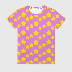 Женская футболка Звезды-пряники