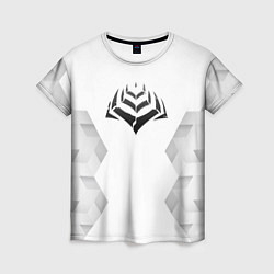 Футболка женская Warframe white poly, цвет: 3D-принт