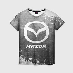 Футболка женская Mazda - grey gradient, цвет: 3D-принт