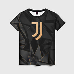 Женская футболка Juventus golden poly