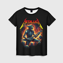 Женская футболка Metallica - James Alan Hatfield