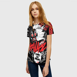 Футболка женская Круэлла - big pictures, цвет: 3D-принт — фото 2