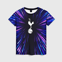 Футболка женская Tottenham neon energy, цвет: 3D-принт