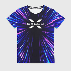 Женская футболка Exeed neon energy
