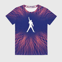 Женская футболка Queen red energy