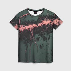 Женская футболка Гранж потертая текстура