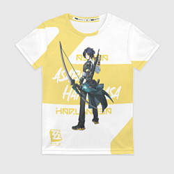 Женская футболка Асаба Харумаса - ZZZ