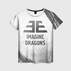 Женская футболка Imagine Dragons - white gradient