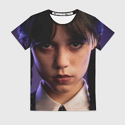 Футболка женская Wednesday - Ortega, цвет: 3D-принт