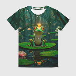 Женская футболка Царевна лягушка русские сказки