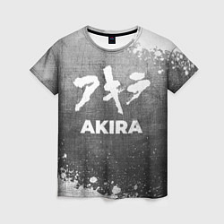 Футболка женская Akira - grey gradient, цвет: 3D-принт