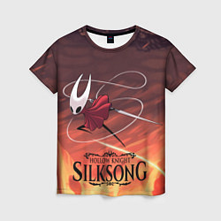 Женская футболка Герой Hollow knight silksong