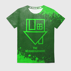 Женская футболка The Neighbourhood - green gradient