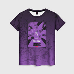 Футболка женская Lazarus: Violet Pattern, цвет: 3D-принт