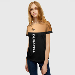 Футболка женская Дюрасел, цвет: 3D-принт — фото 2