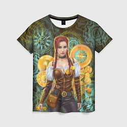 Женская футболка Стимпанк приключения