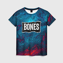 Женская футболка Логотип Bones