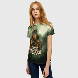 Футболка женская XXXTentacion anime, цвет: 3D-принт — фото 2