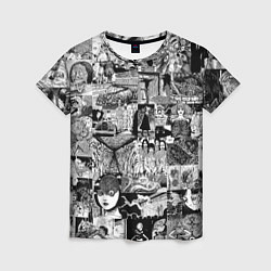 Женская футболка Horror World of Junji Ito