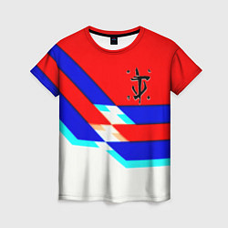 Футболка женская Doom geometry cyber sport, цвет: 3D-принт