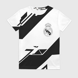 Футболка женская Real Madrid geometry, цвет: 3D-принт