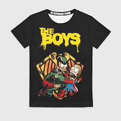 Женская футболка The boys - Simpsons