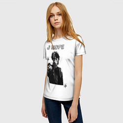Футболка женская J-Hope, цвет: 3D-принт — фото 2