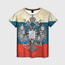 Женская футболка Герб имперской России