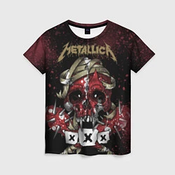 Женская футболка Metallica: XXX