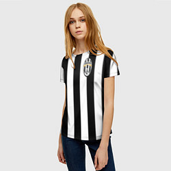 Футболка женская Juventus: Pirlo, цвет: 3D-принт — фото 2
