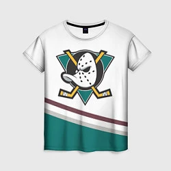 Футболка женская Anaheim Ducks Selanne, цвет: 3D-принт