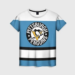 Женская футболка Pittsburgh Penguins: White
