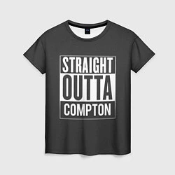 Женская футболка Straight Outta Compton