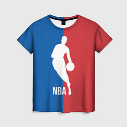 Женская футболка Эмблема NBA