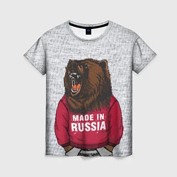 Женская футболка Made in Russia