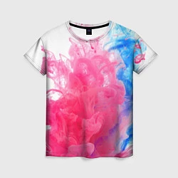 Женская футболка Взрыв красок